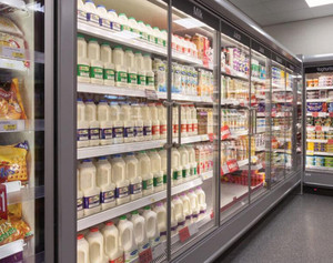 Thiết bị làm lạnh cửa kính và hiển thị thẳng đứng cửa kính làm lạnh với khung sưởi - Product Image 6