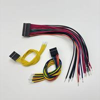 Kabel Jumper Dupont Panjang Kustom 5Pin 2x5 2x10 Kabel Konektor Warna Pita Kabel Harness Kustom