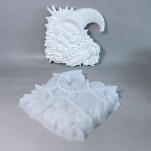 Moule en silicone pour décoration murale de récolte de fruits et légumes M54001, en plâtre et ciment - Product Image 5
