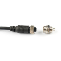 Câble moulé PVC/PUR avec connecteur mâle/femelle, moulage par injection d'usine, fiche d'aviation GX12, 2-7 broches, non blindé - 1M 2M 3M 5M 8M 10M
