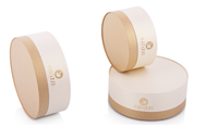 Emballage personnalisé de luxe petite boîte cadeau de bijoux de mode boîtes de papier de carton emballage en gros tube de papier