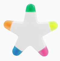 Stylo surligneur promotionnel personnalisé avec logo, marqueur fluorescent écologique pour cadeaux promotionnels