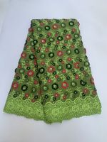Kain Renda Fashion Tenun 3D Bunga Mewah Larut Air Grosir Katun Berkualitas Tinggi TY7036
