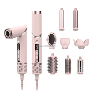 OEM ODM Professional 8-in-1 <strong>Dryer</strong> <strong>Brush</strong> Multi Styler Ionic <strong>Hair</strong> <strong>Dryer</strong> <strong>with</strong> One-Step Air <strong>Brush</strong> Brushless Motor <strong>Dryer</strong> Styler One - Product Image 6