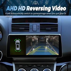 Lecteur vidéo de voiture Android 13 avec écran 12,3 pouces 1920*720, autoradio stéréo pour Mazda 6 2007 - 2012, GPS, multimédia, Carplay, unité principale - Product Image 5