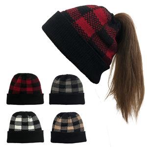 Bonnet tricoté Wednesday <span class=keywords><strong>Addams</strong></span>, nouveau chapeau d'hiver unisexe chaud et tendance inspiré de <span class=keywords><strong>la</strong></span> <span class=keywords><strong>série</strong></span> télévisée « Wednesday » - Product Image 2