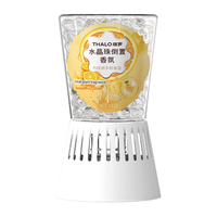 THALO Perles de cristal inversées désodorisant d'ambiance, parfum longue durée, extrait botanique, désodorisant d'intérieur, diffuseur de parfum pour la maison