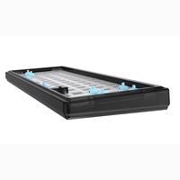Kit Keyboard Mekanik Berkabel DIY HotSwap dengan Casing Transparan GAS67 67keys dan Lampu RGB