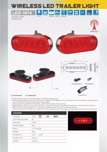 IP65 a prueba de agua 12-24V luces traseras LED para camiones remolques nuevos indicadores de marcador luces laterales accesorios de luz de coche automático - Product Image 4