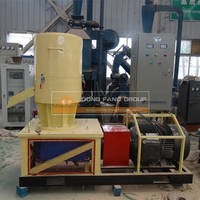 Automatique plat die sciure de bois granulés de bois faisant la machine à vendre