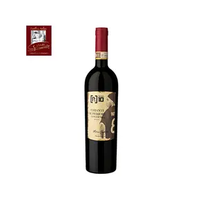 Ronaldinho [R]10 Italian Red Wine Chianti Superiore DOCG 750ml bottles The Wine of Champions GVERDI Selection Made Italy wine