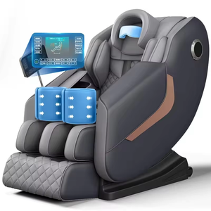 Silla de Gravedad Cero 8D de Cuero de Lujo con Programas Automáticos, Nuevo Diseño, Repuestos Gratuitos - Product Image 3