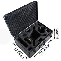 Étui de transport en aluminium de qualité supérieure pour DJI Phantom 3 Standard/SE/Professional/4K/Phantom 4/Phantom 4 Pro ArCamera, boîte de rangement