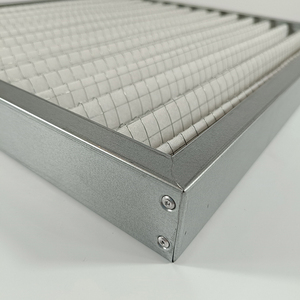 Bộ lọc không khí tấm tiểu Bảng điều chỉnh Bộ lọc không khí khung nhôm AC lò có thể giặt G3 <span class=keywords><strong>G4</strong></span> HVAC bộ lọc trước cho điều hòa không khí - Product Image 6