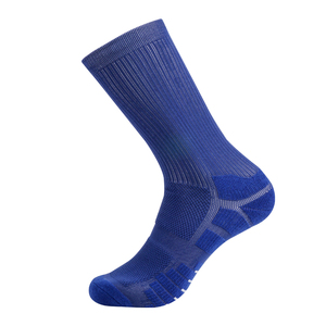 Professional Basketball <b>Socks</b> Crew Length <b>Purple</b> Athletic <b>Socks</b> Breathable Knitted for Men Summer Sports Wear - Product Image 3