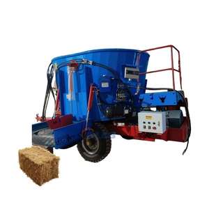 Mélangeur d'aliments TMR vertical / Machines <span class=keywords><strong>de</strong></span> traitement des aliments / Mélangeur TMR pour rations entièrement mélangées / Meilleur prix pour mélangeur d'aliments TMR sur chariot - Product Image 1