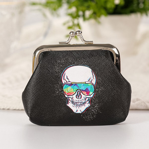 Ví nữ nhỏ xinh họa tiết hoa dễ thương chất liệu canvas có khóa cài chống trộm, lớp lót polyester, họa tiết hoạt hình hoa hồng - Product Image 2