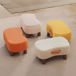 Home-use <strong>Foldable</strong> Storage Modern Bedroom Small Stool Sofa Footrest Bench Shoe-<strong>Changing</strong> Living Room Coffee <strong>Table</strong> Soft-Padded - Product Image 2