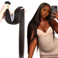 Vente en gros de mèches de cheveux humains 100% naturels, cheveux indiens bruts, mèches de cheveux humains vierges non traités, fournisseurs de mèches de cheveux Remy