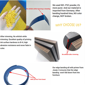 Accessoires de meubles, bande de placage en ABS/acrylique/<span class=keywords><strong>PVC</strong></span> écologique, ruban <span class=keywords><strong>Rehau</strong></span>, largeur et épaisseur personnalisées en 3D pour armoire - Product Image 5