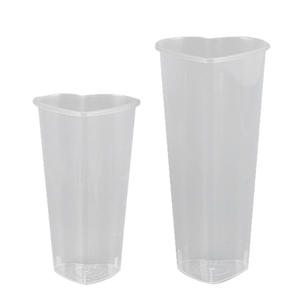 Vaso de Plástico en Forma de Corazón de 500 ml con Tapa, Desechable, para Bebidas Frías y Calientes, para Fiestas - Product Image 5