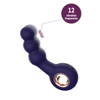 Vente chaude GINYA Vibrant Plug Anal Mâle Anal Jouet Femelle Silicone Vibrateurs Sex Toy pour Couple Adulte Fesses Stimulation Jouets