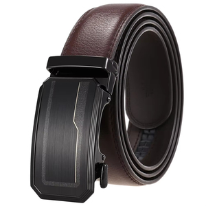 LY36-24559-1 Cinturón <span class=keywords><strong>de</strong></span> <span class=keywords><strong>Cuero</strong></span> Ajustable <span class=keywords><strong>para</strong></span> <span class=keywords><strong>Hombre</strong></span>, Cinturones <span class=keywords><strong>de</strong></span> <span class=keywords><strong>Cuero</strong></span> Negro <span class=keywords><strong>para</strong></span> <span class=keywords><strong>Hombre</strong></span> <span class=keywords><strong>de</strong></span> Negocios con Hebilla Automática - Product Image 5