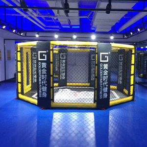 Octogone mma <span class=keywords><strong>cage</strong></span> avec la taille adaptée aux besoins du client et logo <span class=keywords><strong>UFC</strong></span> utilisé mma <span class=keywords><strong>cage</strong></span> - Product Image 3