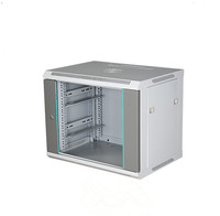 Rak Server Data Center 9U 19" Tipe Lantai, Kabinet Jaringan, Proteksi IP20, Baja SPCC Cold Rolled, Stok Hitam, Bersertifikasi CE ROHS