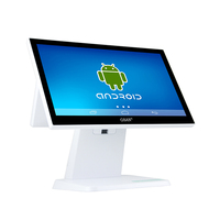 Elegante Sistema POS Todo en Uno con Pantalla Táctil de 15.6 Pulgadas, Hardware Android 11, Máquina de Caja Registradora, Terminal de Punto de Venta para Restaurante