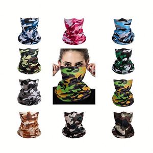 Cache-cou en soie glacée personnalisé avec logo, protection solaire extérieure, bandanas de sport pour moto, serviettes - Product Image 2