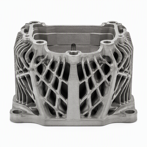 Boîtier de dissipateur thermique en alliage d'aluminium pour impression 3D SLM et pièces structurelles personnalisées, prototypes de fabrication additive en métal - Product Image 1