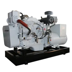 Boat Vessel Power Zeewater Gekoelde Diesel Marine Generator 30 40 50 60 100 100 Kva Generator Hp Met Perkins Marine Dieselmotor