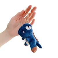 Vente d'usine Mini peluche dinosaure roi jouets peluche Dragon jouet peluche Animal dinosaure porte-clés