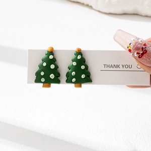 Thời Trang Handmade <span class=keywords><strong>Polymer</strong></span> Đất Sét Cây Giáng Sinh Gingerbread Người Đàn Ông Người Tuyết <span class=keywords><strong>Stud</strong></span> Thả Bông Tai Phụ Nữ Acrylic Nutcracker Quà Tặng Giáng Sinh - Product Image 1