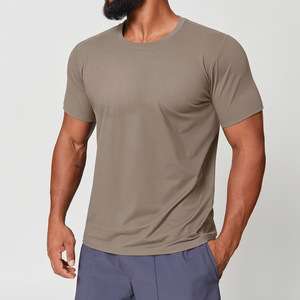 Camiseta Deportiva Casual para Hombre, Cuello Alto, Transpirable, de Secado Rápido, Tallas Grandes, Ecológica, con Bloques de Color - Product Image 5