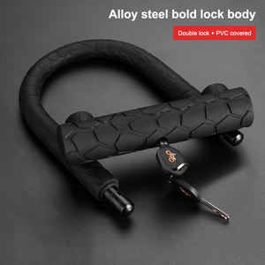 ZOYOSPORTS-<span class=keywords><strong>candado</strong></span> de silicona <span class=keywords><strong>para</strong></span> llave de bicicleta, <span class=keywords><strong>candado</strong></span> seguro de alta calidad, de acero, cómodo, en forma de U - Product Image 2