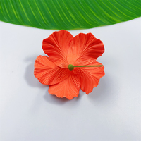 Couronne de fleurs artificielles en mousse EVA, grande taille, style hawaïen, pour fête tropicale, vente en gros usine