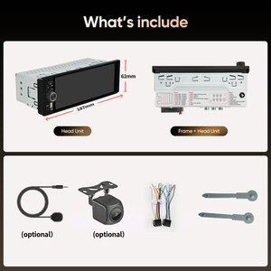 Autoradio 1 Din <span class=keywords><strong>de</strong></span> 6.86 Pulgadas con Carplay <span class=keywords><strong>y</strong></span> <span class=keywords><strong>Android</strong></span> Auto, <span class=keywords><strong>Reproductor</strong></span> Multimedia <span class=keywords><strong>de</strong></span> <span class=keywords><strong>Video</strong></span> MP5 con Bluetooth, FM Estéreo, USB <span class=keywords><strong>y</strong></span> Conector Tipo C - Product Image 6