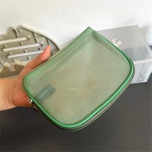 Pochette cosmétique unisexe haut de gamme personnalisable, sacs de toilette de maquillage de haute qualité, fermeture éclair, motif en aluminium bonbon - Product Image 5