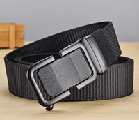 Ceinture tactique pour homme, nouvelle collection, personnalisable, polyvalente, décontractée, respirante, en toile, avec boucle automatique en fer, en nylon tressé
