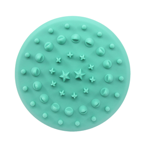 Cepillo Masajeador Anticelulítico de Silicona Directo de Fábrica, Exfoliante Corporal para Piernas y Cuerpo - Product Image 1