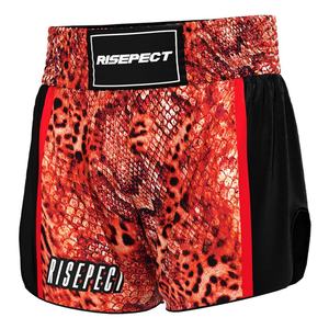 Pantalones Cortos de Muay Thai Viper's Embrace Satin, Duraderos y Transpirables, con Logotipo Personalizado para Gimnasio, Entrenamiento de MMA, Servicio OEM Disponible - Product Image 1