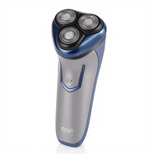 Tondeuse à cheveux professionnelle RAF pour hommes, tondeuse rotative pour barbe et visage, rasoir rechargeable sans fil avec verrouillage de voyage, multifonction - Product Image 1