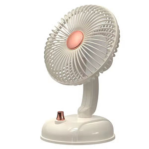 Ventilador de Mesa Multivelocidad Desmontable, Pequeño, Retro, Vintage, de <span class=keywords><strong>Escritorio</strong></span>, de Pared, con Oscilación, con Clip, Refrigerador - Product Image 2