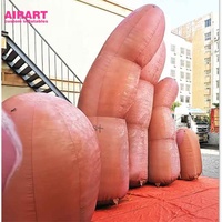 Main Géante Gonflable Professionnelle pour la Publicité - Main Gonflable Publicitaire Personnalisée pour les Décorations de Scène