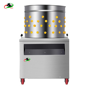 Duck and goose plucking machine automatic stainless steel commercial poultry hair removal machine