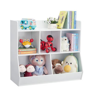 Organisateur de stockage de jouets en bois de haute qualité avec étagère belle étagère à jouets pour enfants armoire de <span class=keywords><strong>rangement</strong></span> en bois - Product Image 3
