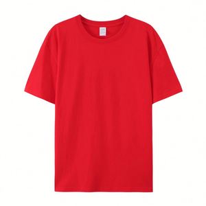 Camisetas de Algodón 100% Personalizadas con Diseño de Marca, para Hombre y Unisex, Corte Holgado, Colores Sólidos, 180 g/m², al por Mayor, Tallas Grandes - Product Image 6
