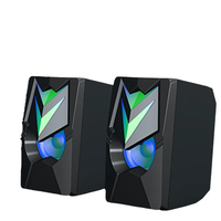 Altavoces RGB para Juegos de PC, Subwoofer Estéreo con Cable, con Luz LED RGB, Equipo de Sonido/Amplificadores/Altavoces